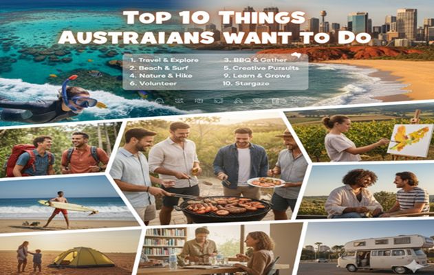 top 10 australian want to do